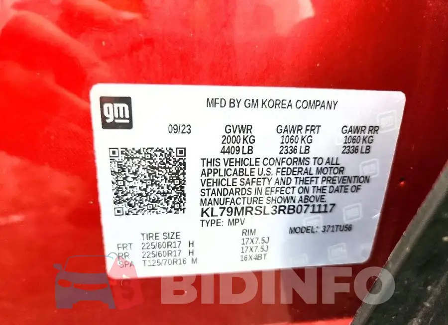 KL79MRSL3RB071117 Photo# 14