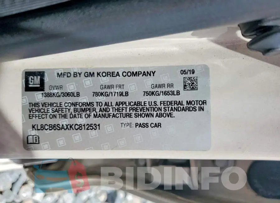 KL8CB6SAXKC812531 Photo# 12