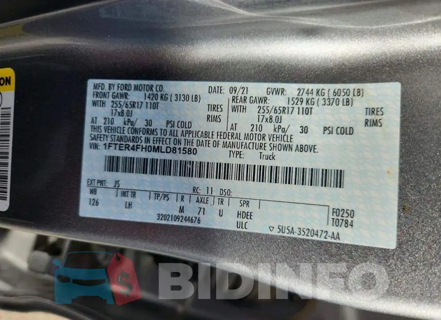 1FTER4FH0MLD81580 Photo# 12