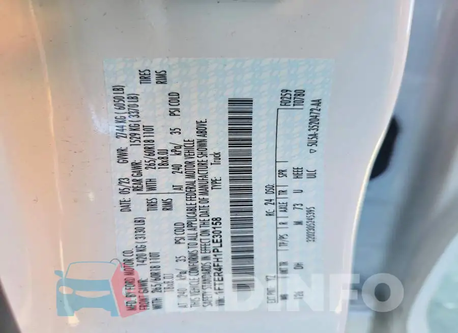 1FTER4FH1PLE30158 Photo# 12