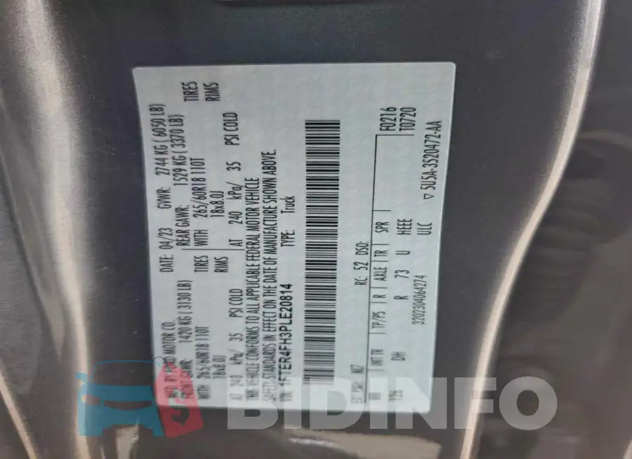 1FTER4FH3PLE20814 Photo# 12