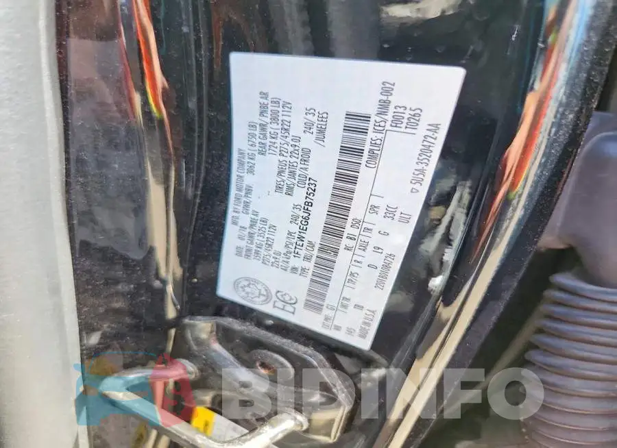 1FTEW1EG6JFB75237 Photo# 12