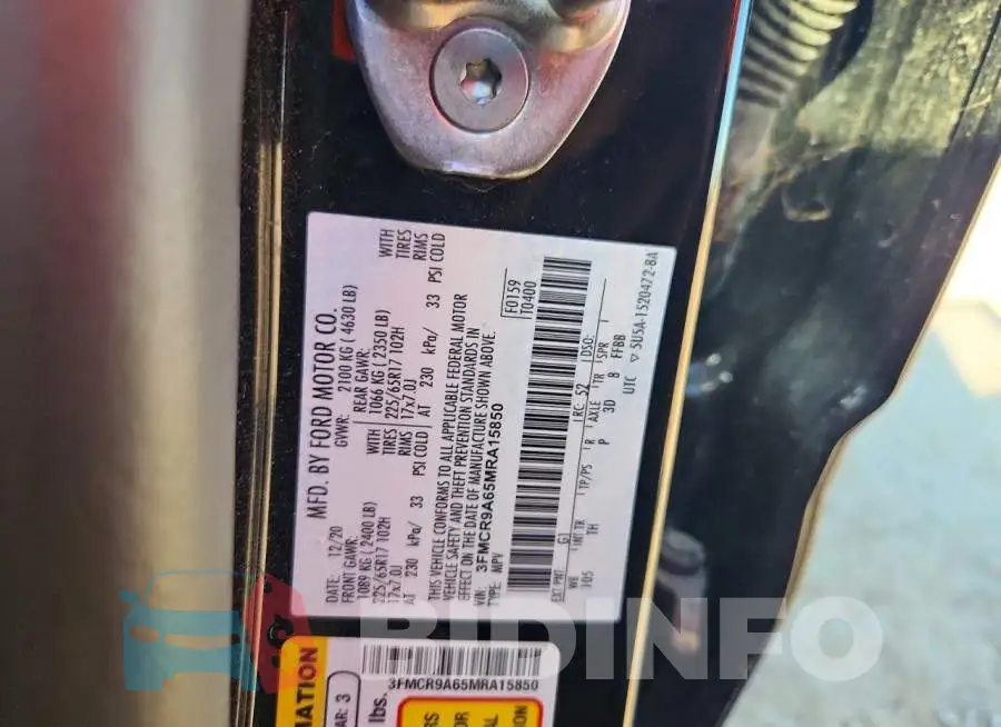 3FMCR9A65MRA15850 Photo# 12