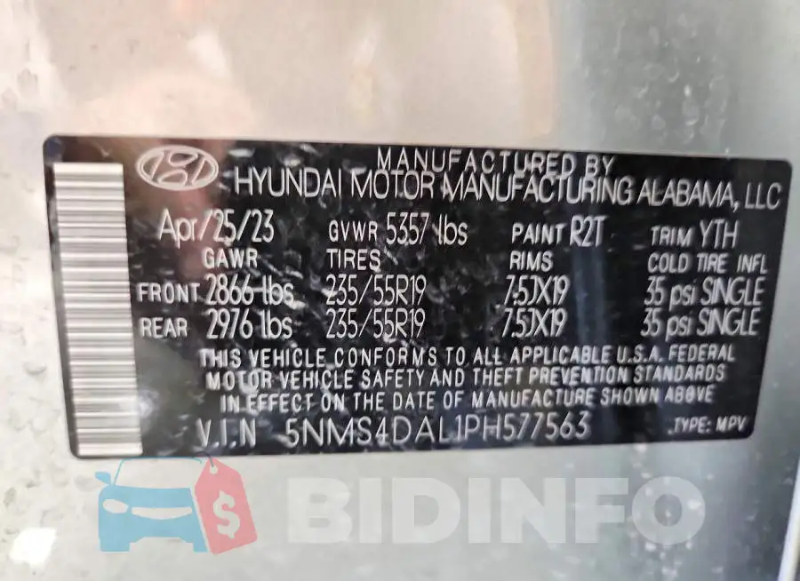 5NMS4DAL1PH577563 Photo# 13