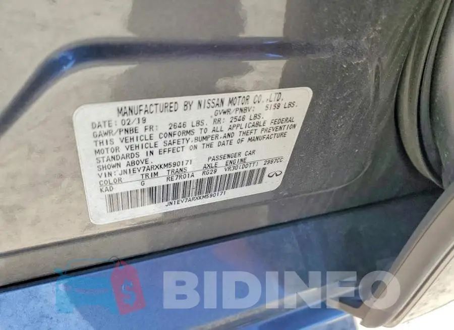 JN1EV7ARXKM590171 Photo# 13