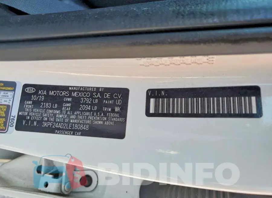 3KPF24AD2LE180848 Photo# 12