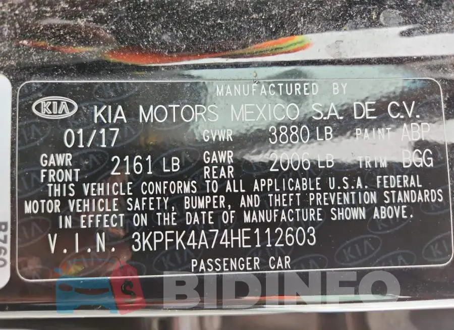 3KPFK4A74HE112603 Photo# 12