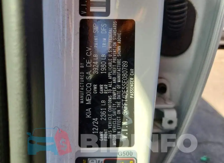 3KPFT4DE5SE080789 Photo# 13