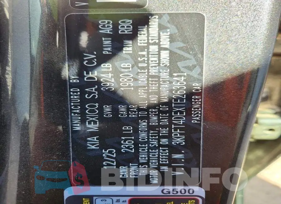 3KPFT4DEXTE263641 Photo# 13