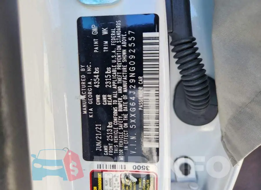 5XXG64J29NG092557 Photo# 13