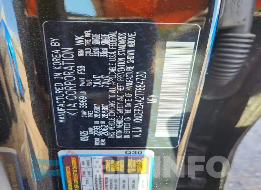 KNDEP2AA2T7884720 Photo# 13