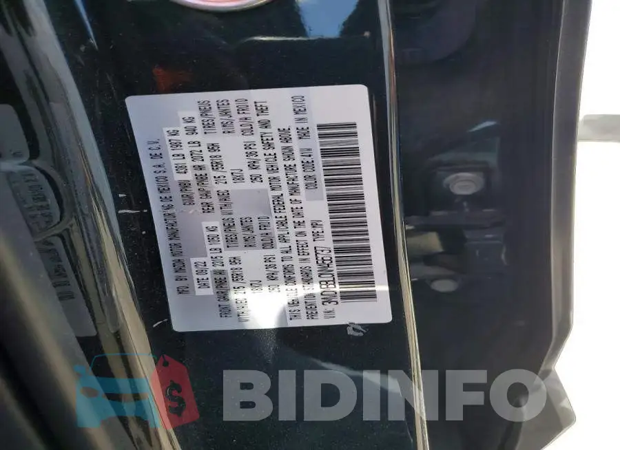 3MVDMBBL0NM456737 Photo# 13