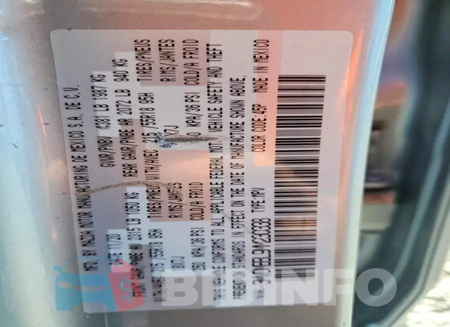 3MVDMBBL9MM230338 Photo# 13