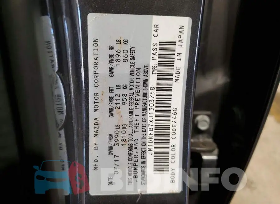 JM1DKFB7XJ1303758 Photo# 12