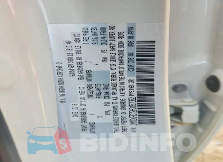 JM1DKFD72H0157062 Photo# 12