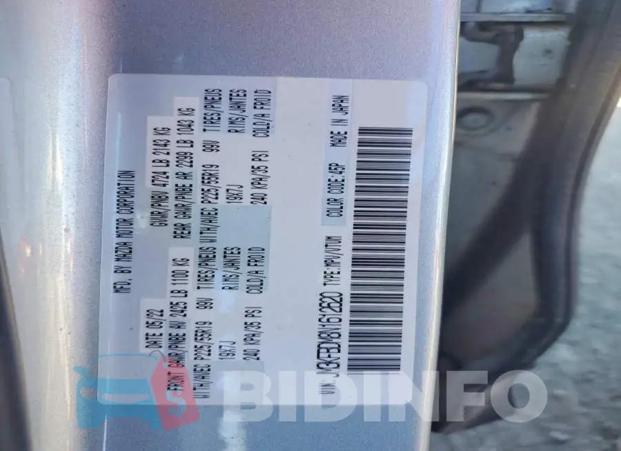 JM3KFBDM8N1612620 Photo# 13