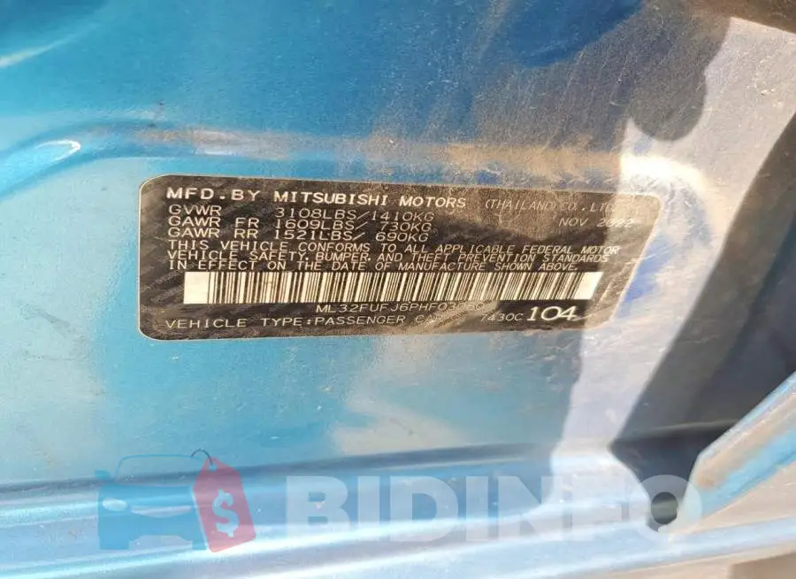ML32FUFJ6PHF03080 Photo# 12