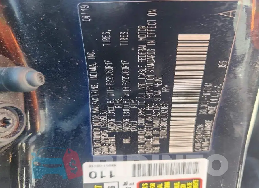 5TDKZ3DC4LS021861 Photo# 13
