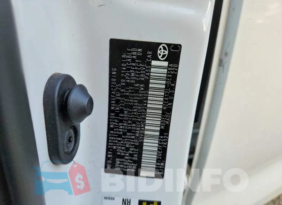 5YFB4MCE9SP244105 Photo# 12