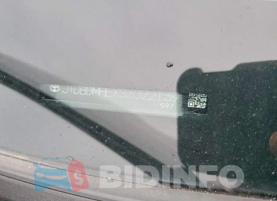 JTDBDMHEXS3022139 Photo# 13