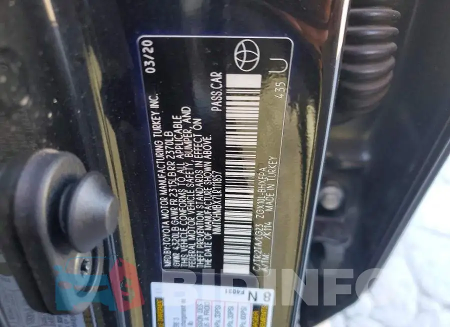 NMTKHMBX7LR111857 Photo# 12