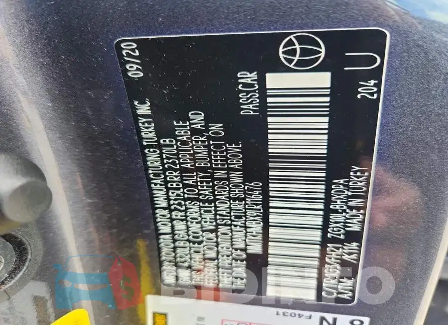 NMTKHMBX9LR116476 Photo# 12