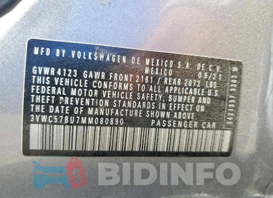 3VWC57BU7MM080890 Photo# 12
