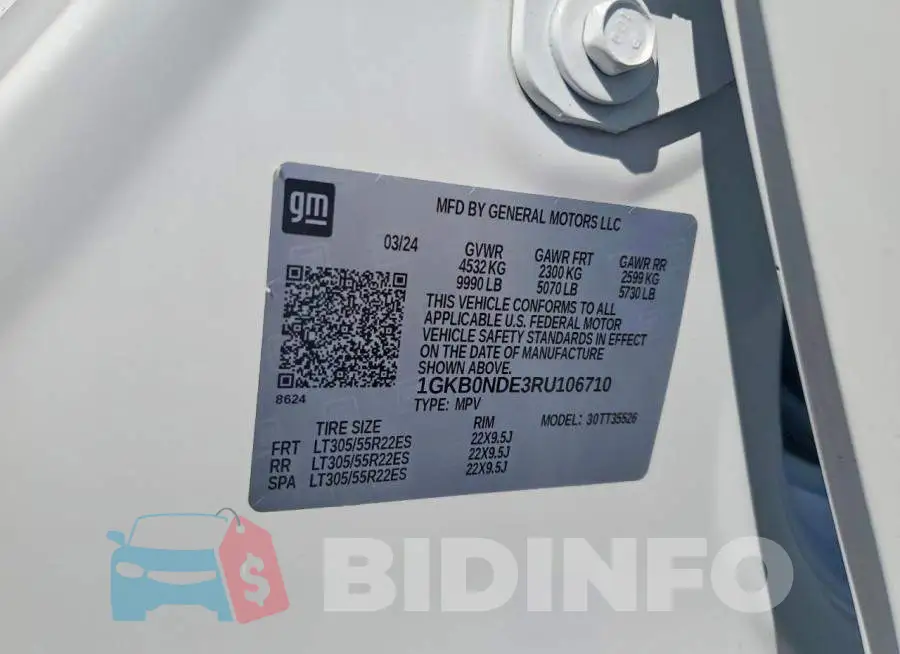 1GKB0NDE3RU106710 Photo# 13