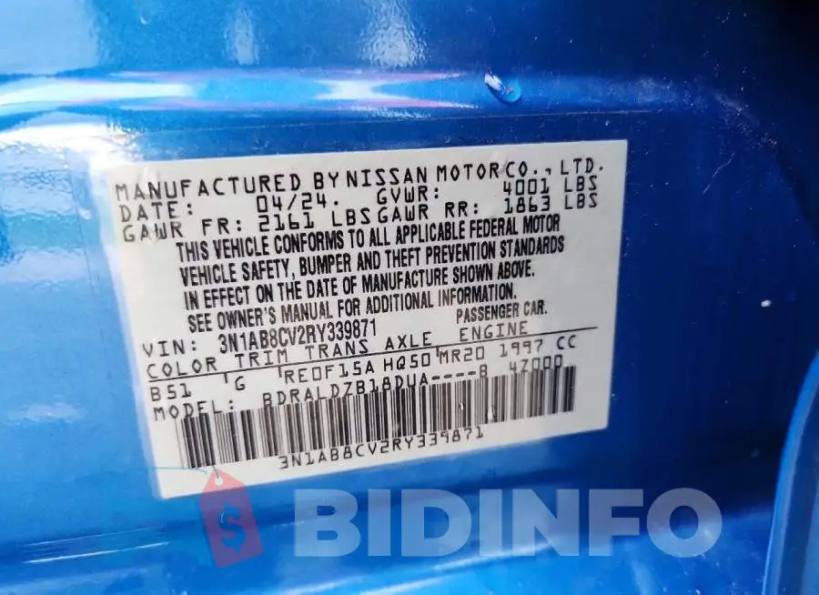 3N1AB8CV2RY339871 Photo# 13