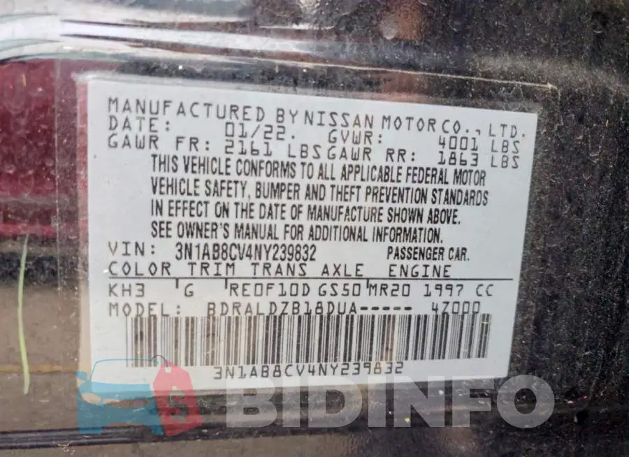 3N1AB8CV4NY239832 Photo# 12
