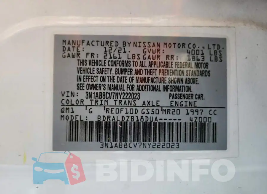 3N1AB8CV7NY222023 Photo# 13