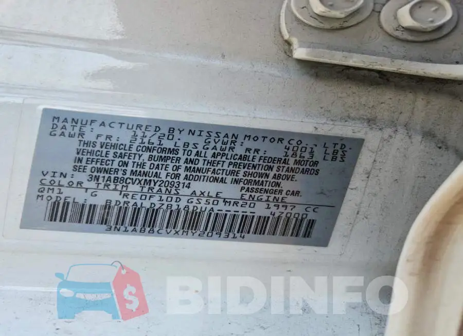 3N1AB8CVXMY209314 Photo# 12