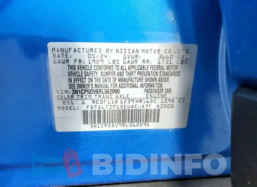 3N1CP5DV9RL562090 Photo# 13
