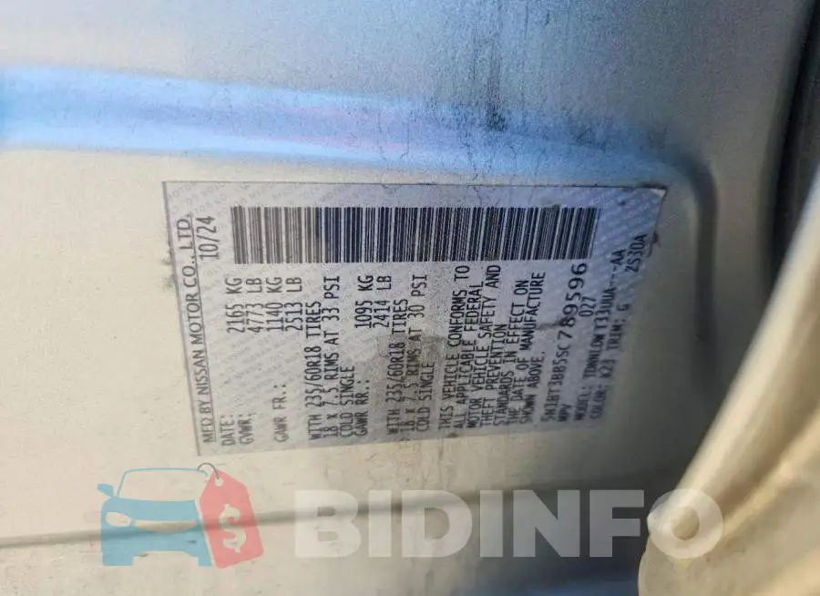 5N1BT3BB5SC789596 Photo# 13