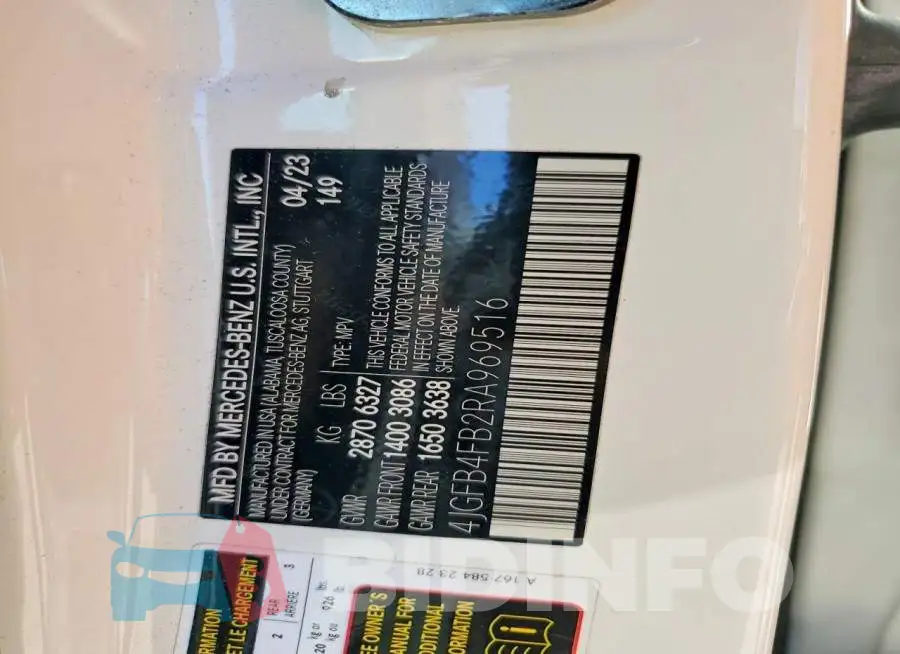 4JGFB4FB2RA969516 Photo# 13