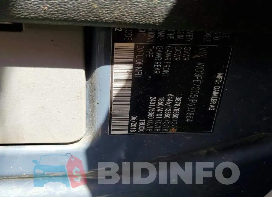 WD3PE7CD5JP637864 Photo# 14