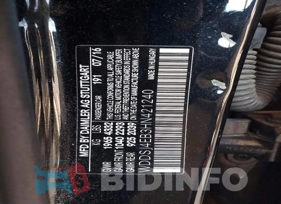 WDDSJ4EB3HN421240 Photo# 12
