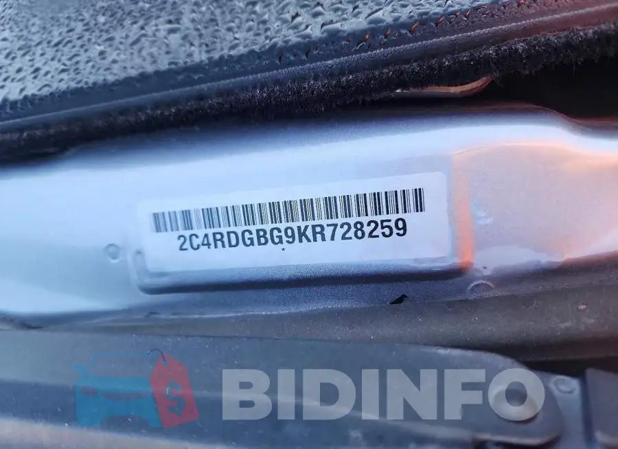 2C4RDGBG9KR728259 Photo# 13