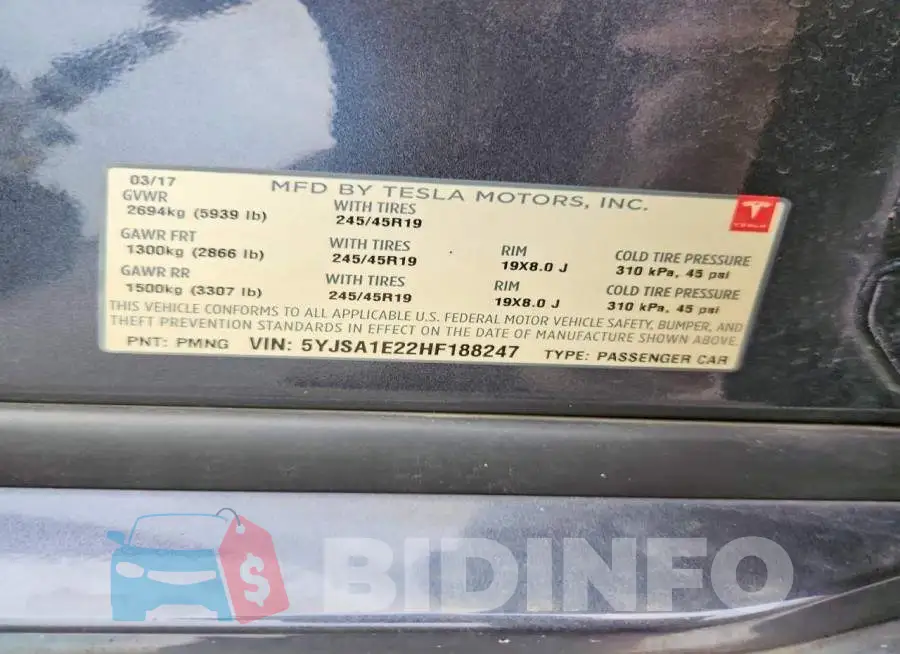 5YJSA1E22HF188247 Photo# 13