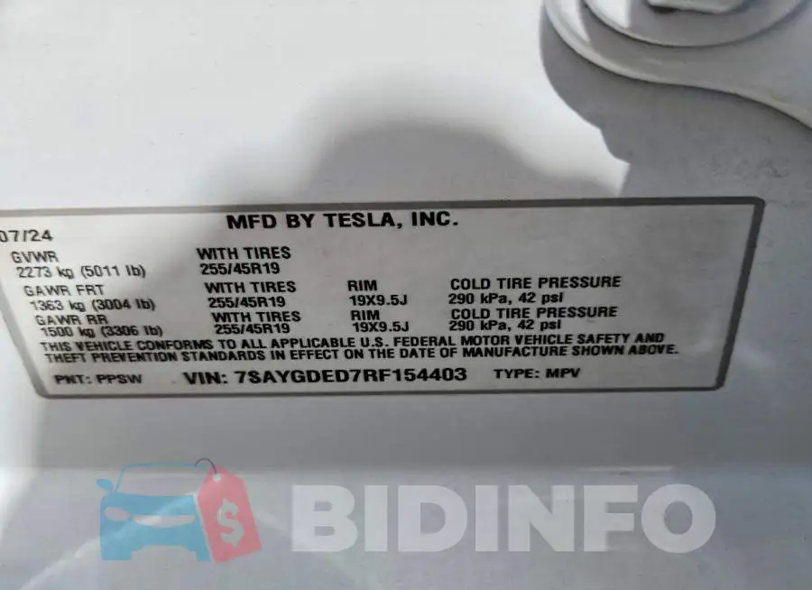 7SAYGDED7RF154403 Photo# 13