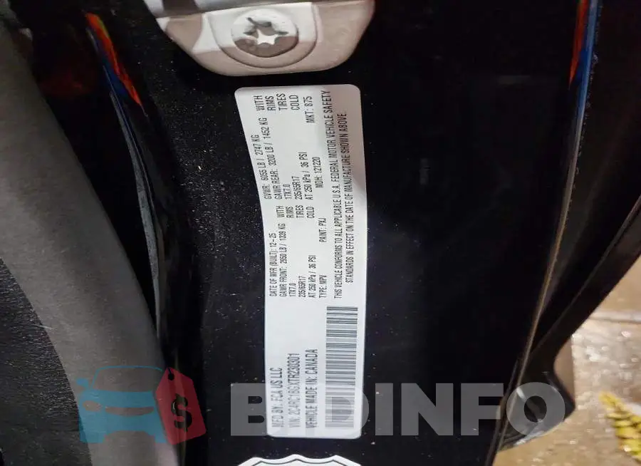 2C4RC1BGXTR230301 Photo# 14