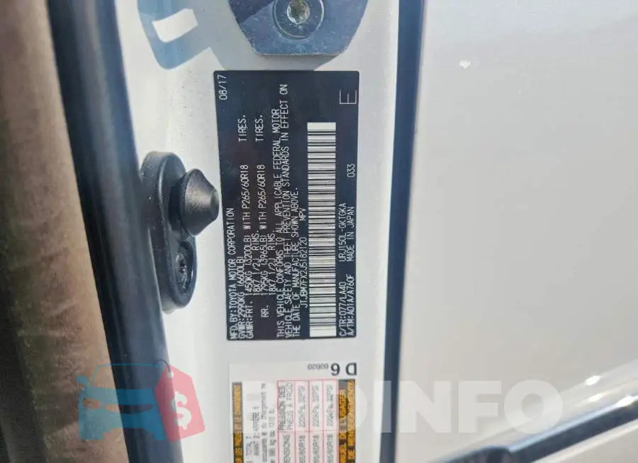 JTJBM7FX2J5182120 Photo# 12