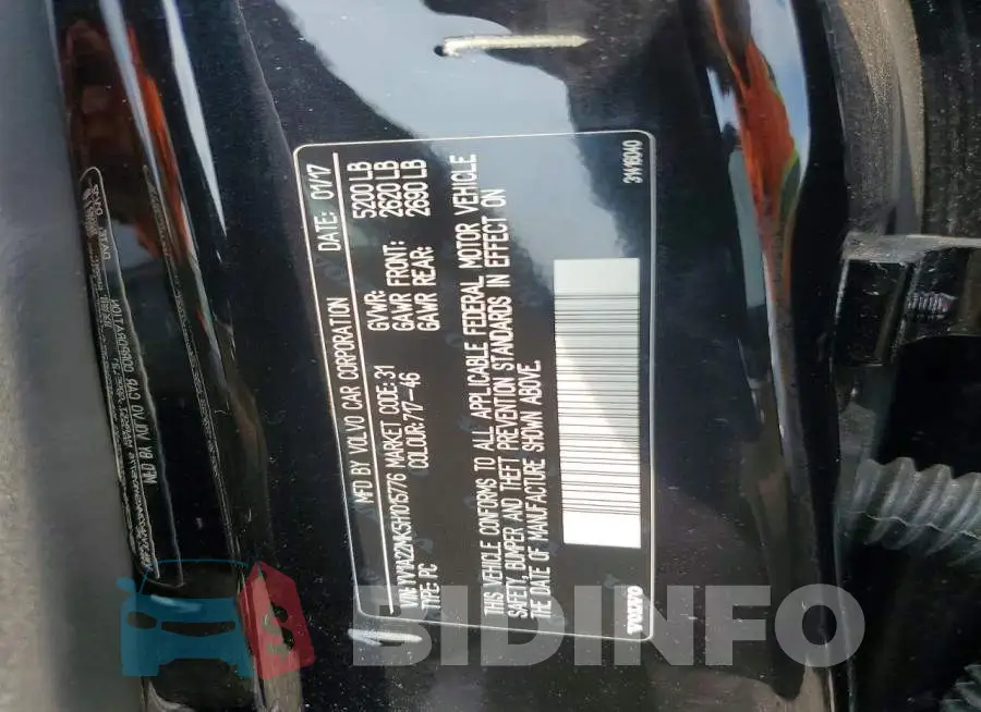 YV1A22MK5H1015776 Photo# 12
