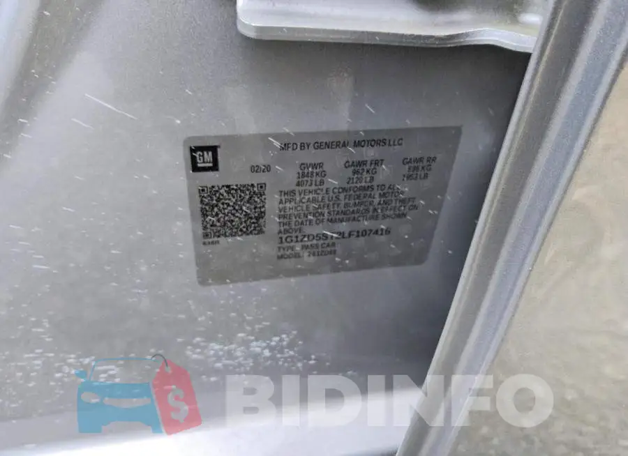 1G1ZD5ST2LF107416 Photo# 12