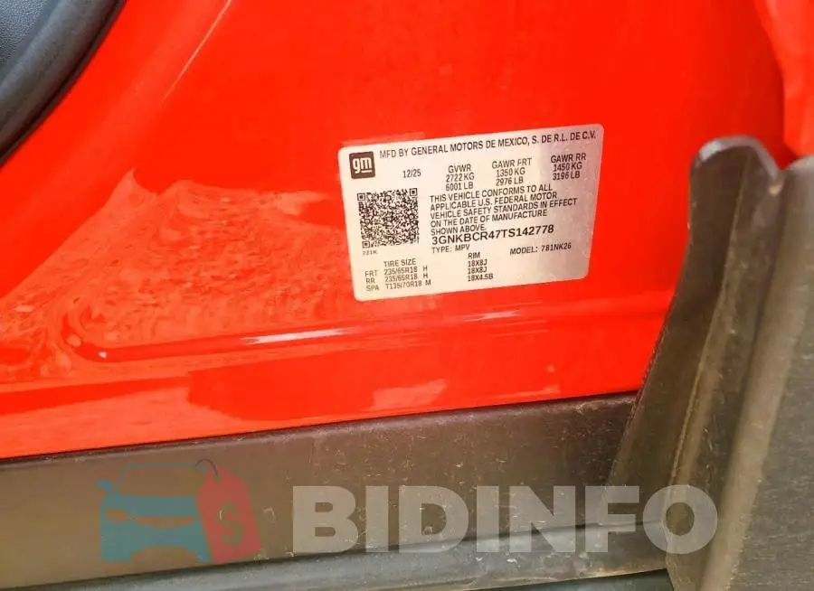 3GNKBCR47TS142778 Photo# 13