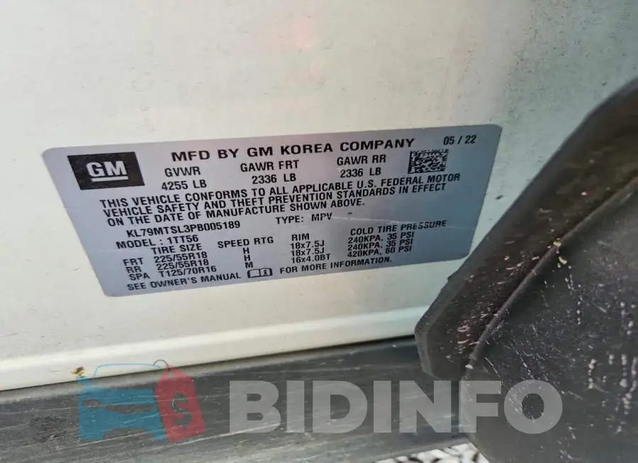 KL79MTSL3PB005189 Photo# 12