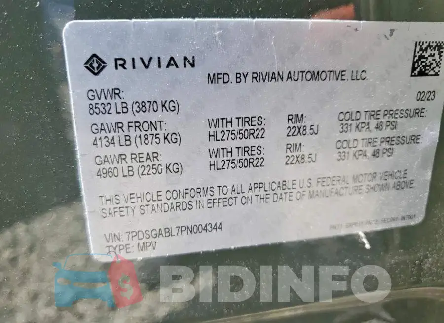 7PDSGABL7PN004344 Photo# 13
