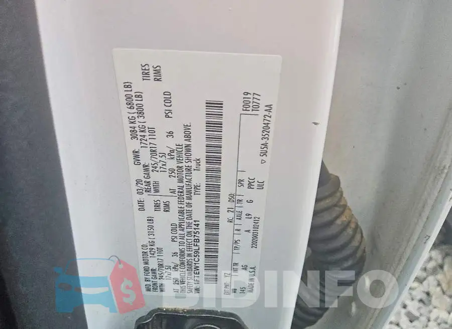 1FTEW1C59LFB75141 Photo# 12