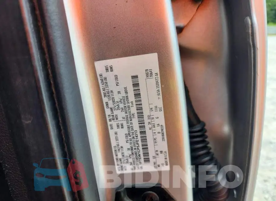 1FTEW1CP5JFE14313 Photo# 12