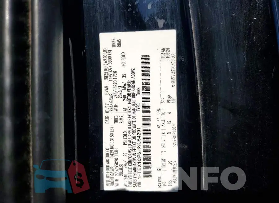 1FTEX1CP6HKC64291 Photo# 12